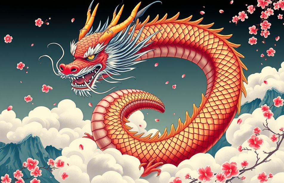 Japanese Dragon Wallpaper