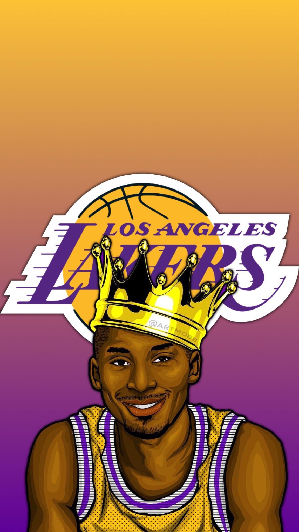 Made A Kobe Wallpaper R Lakers