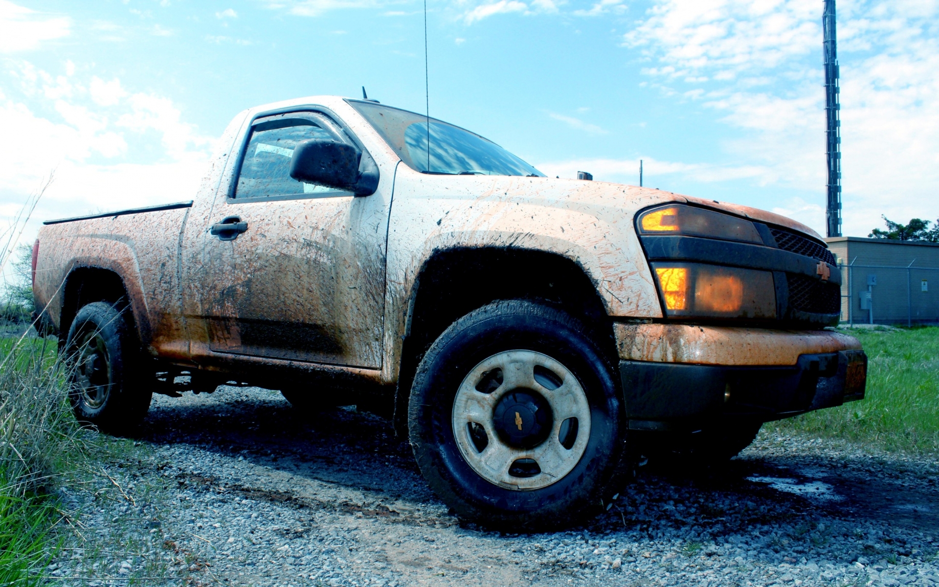 Wallpaper Trucks Chevrolet Mud Colors