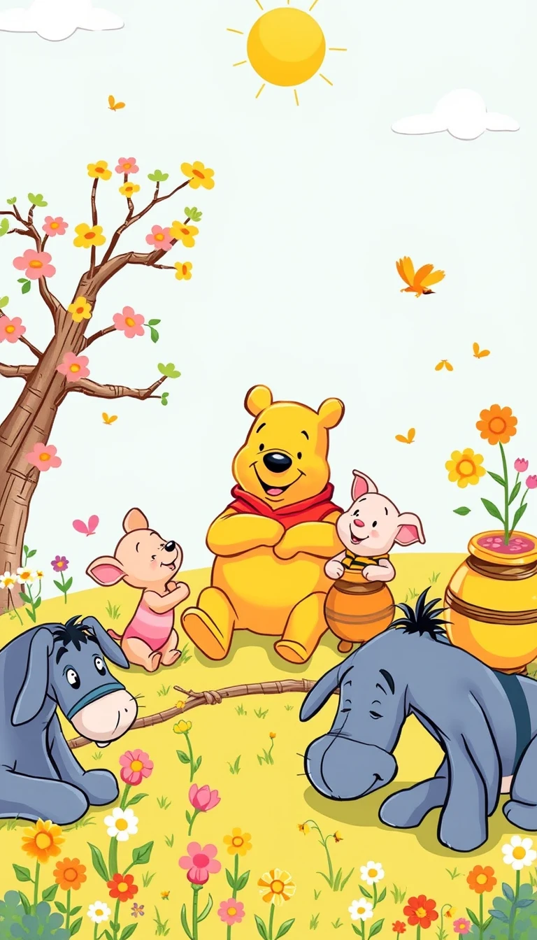 Pooh Mobile Wallpaper