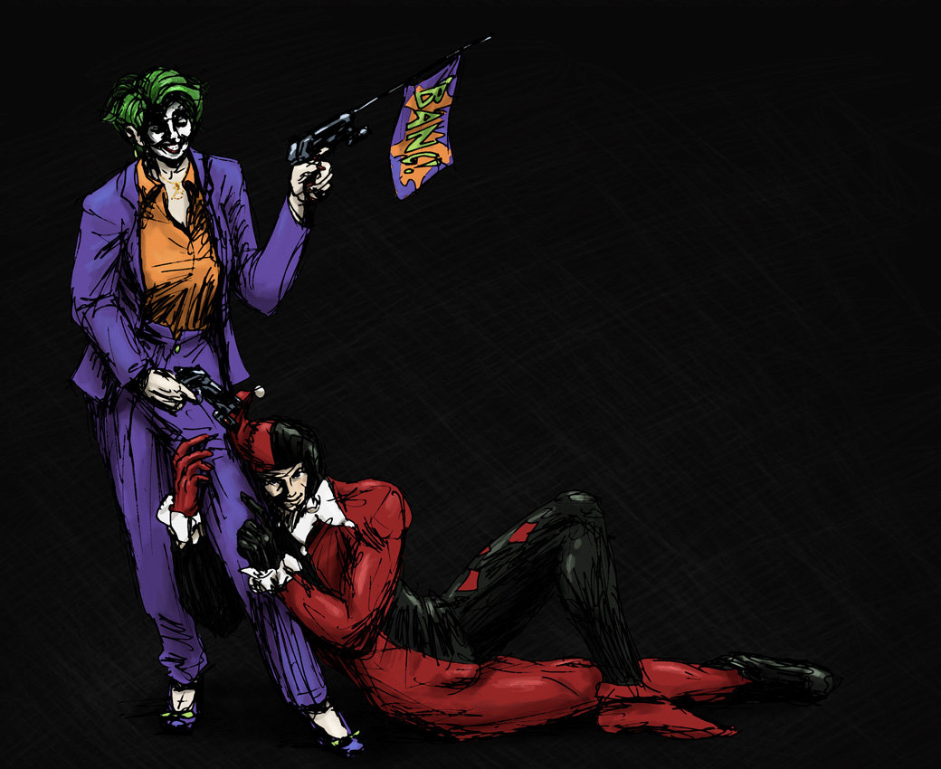 The Joker And Dr Harley Quinn By Vito Excalibur