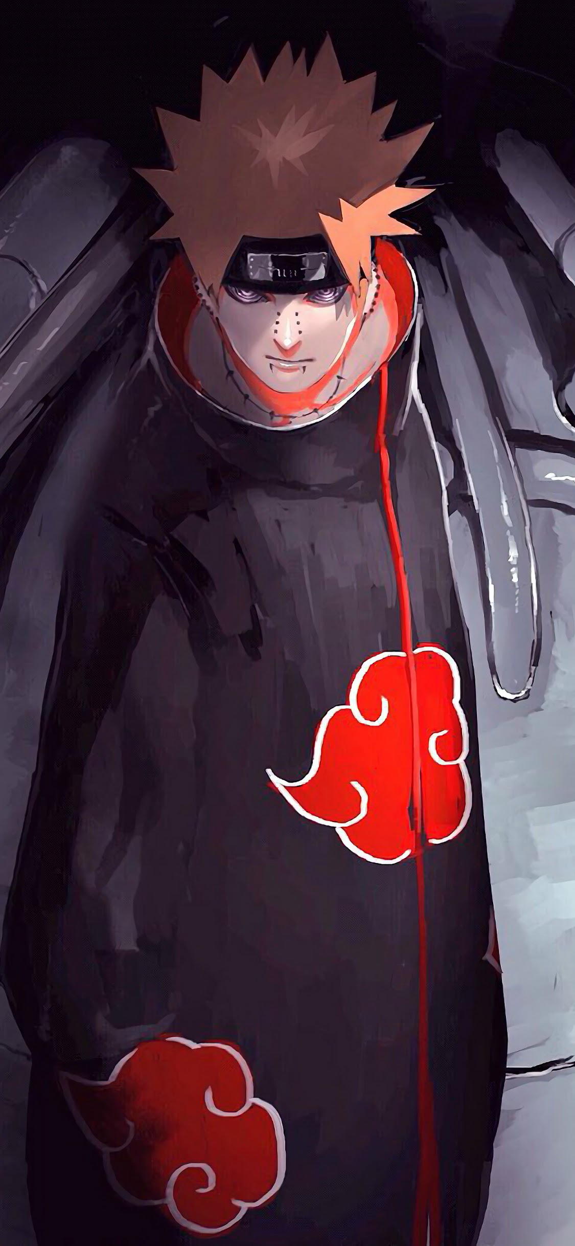 Pain Akatsuki Nagato 4k iPhone Wallpaper Naruto