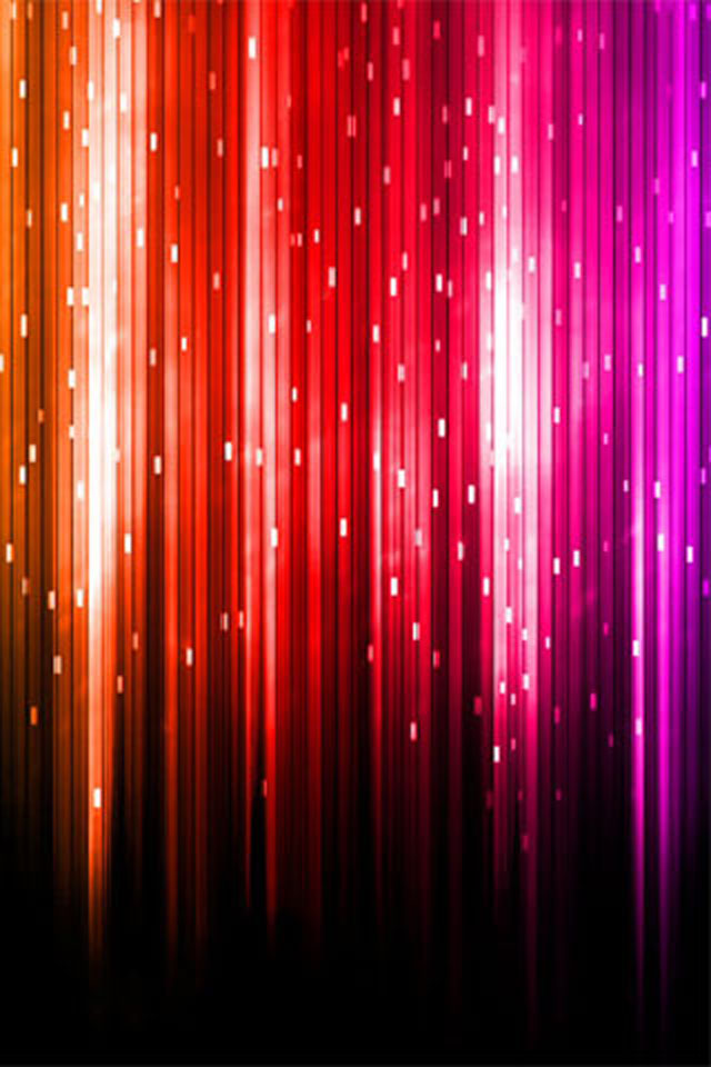 Digital Rainbow iPhone Wallpaper HD