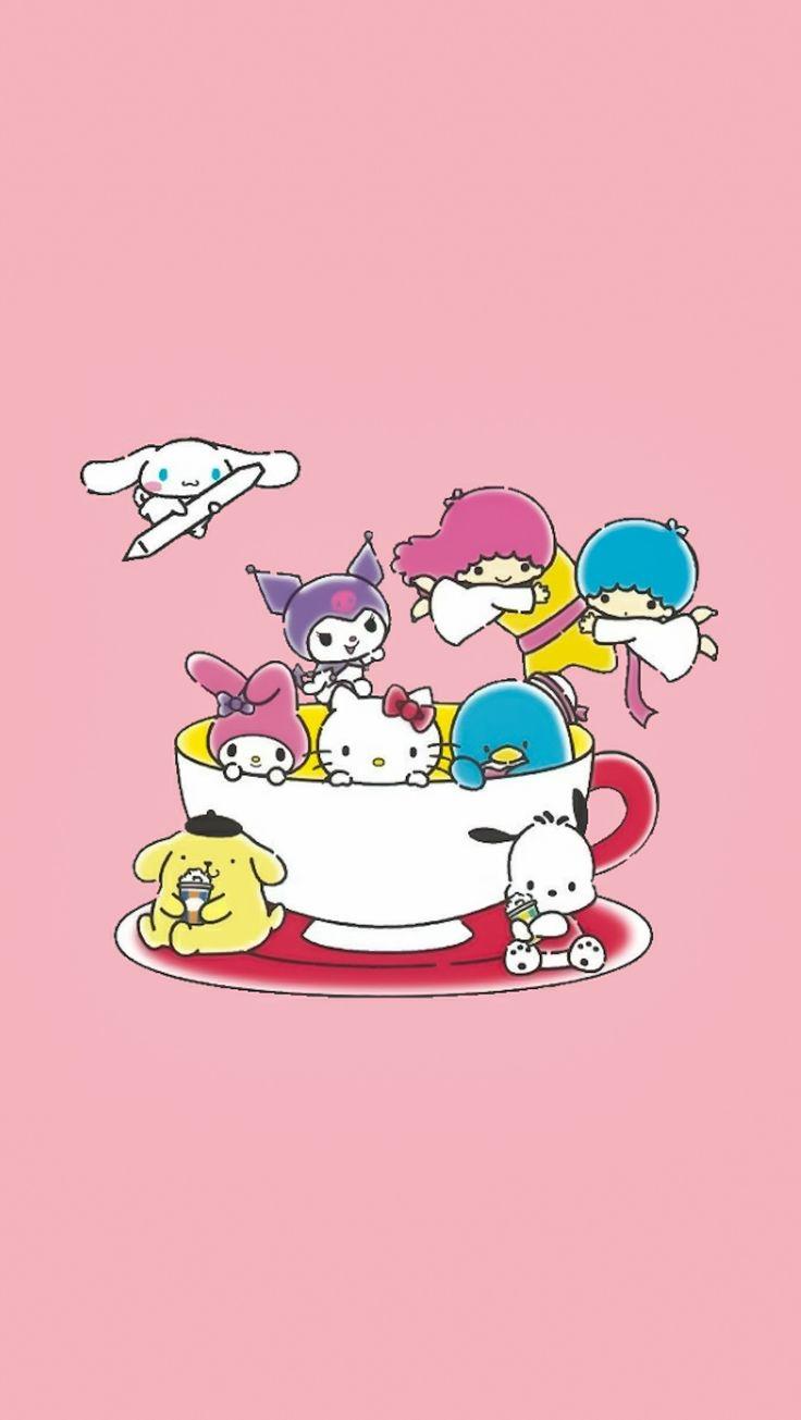 Apoame On Sanrio Bg Hello Kitty