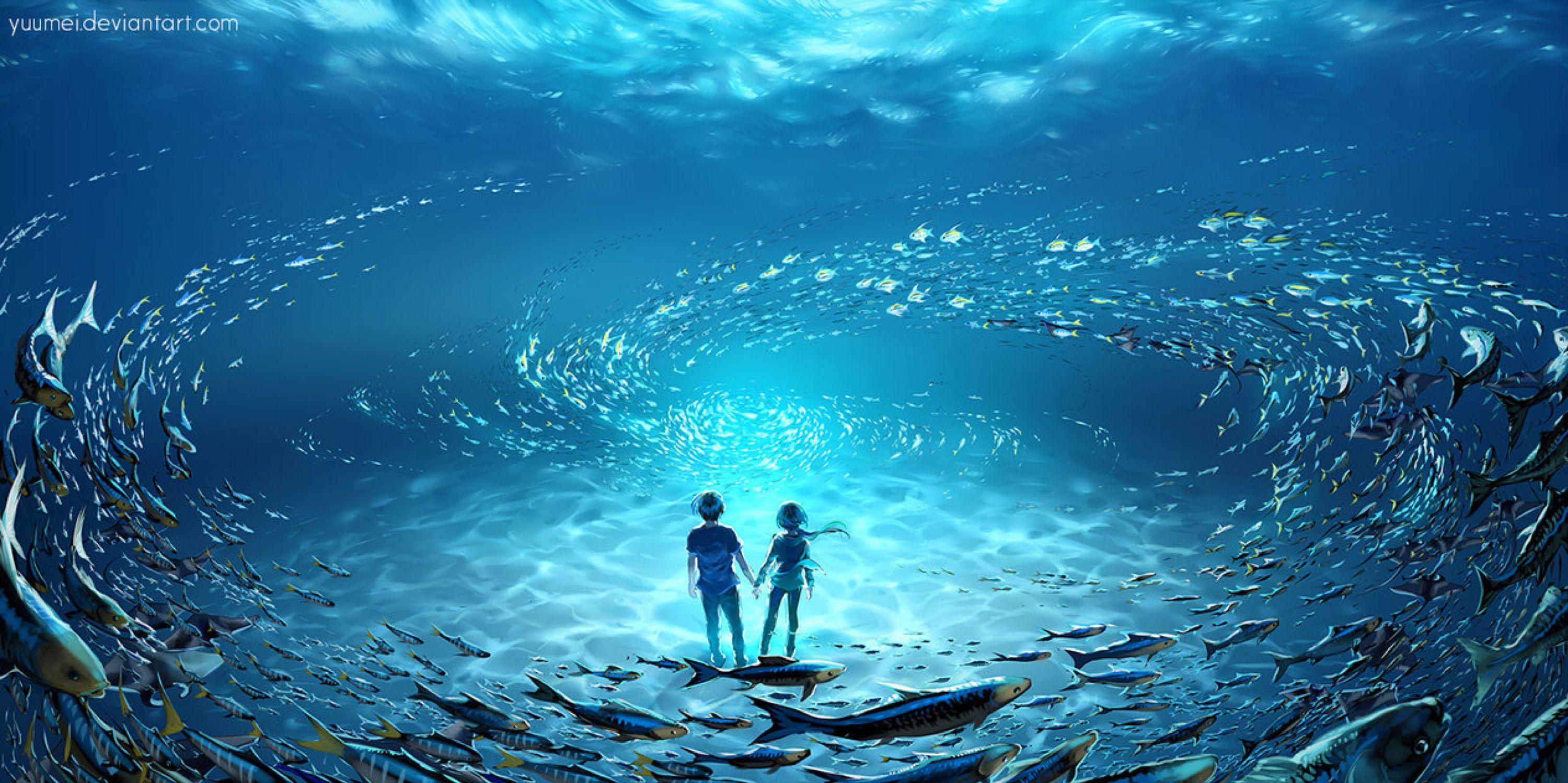 4 Ocean Sea Life, laut anime Wallpaper HD | Pxfuel-demhanvico.com.vn