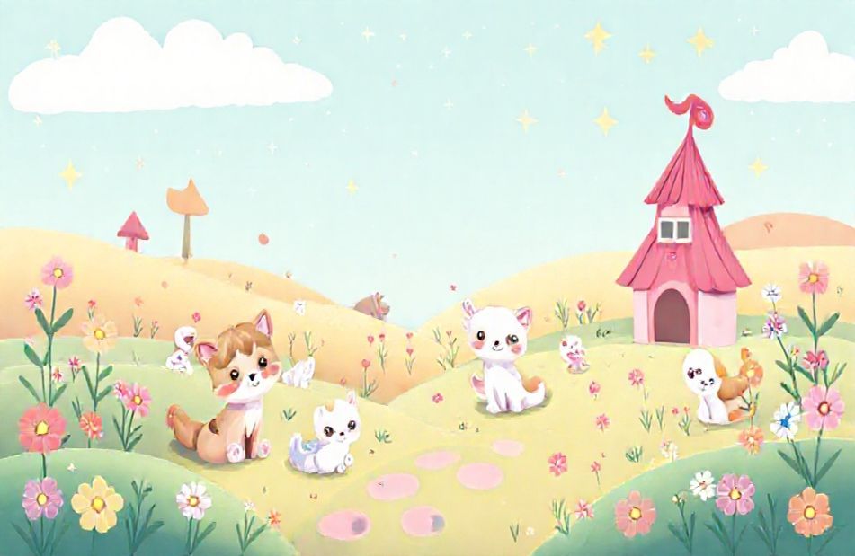 Cute Cartoon Wallpaper For Girls
