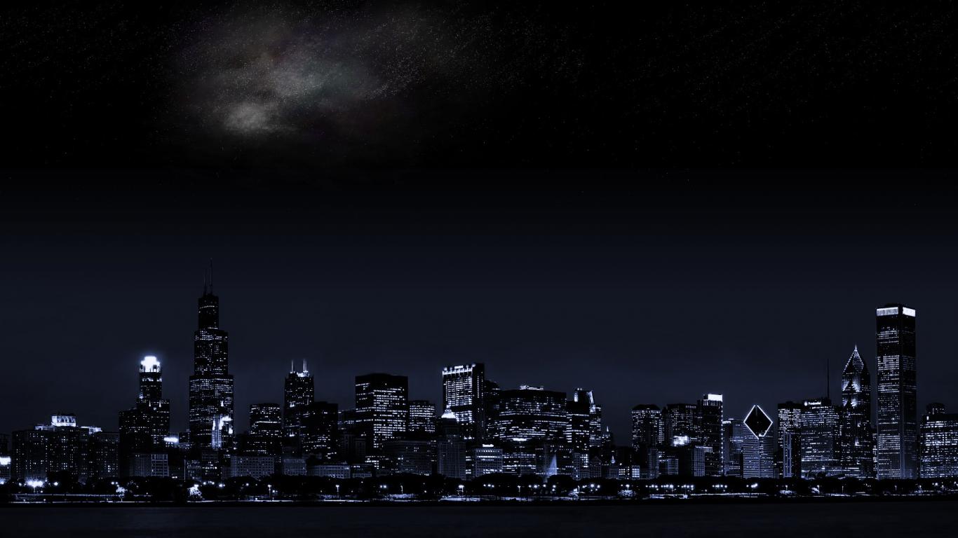 Dark City Background