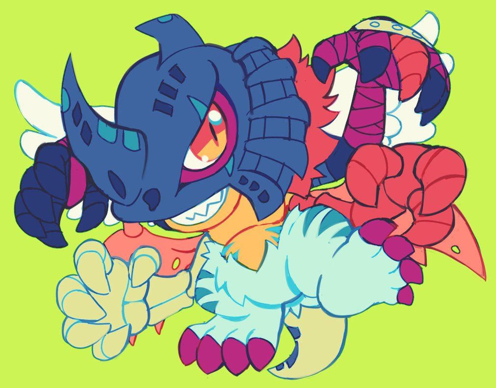 Kimeramon By Extyrannomon Digimon Wallpaper Tamers