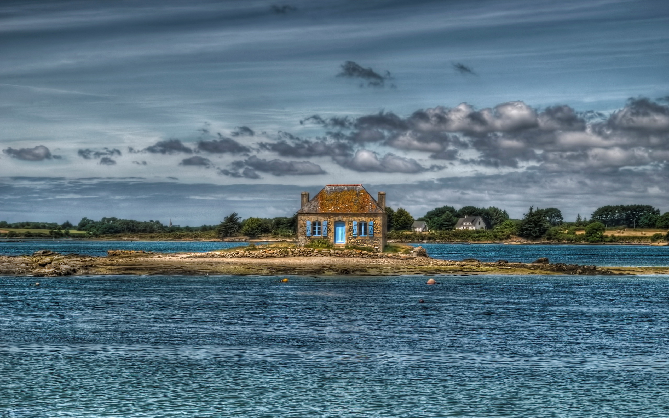 St Cado Brittany France HD Wallpaper Background Image