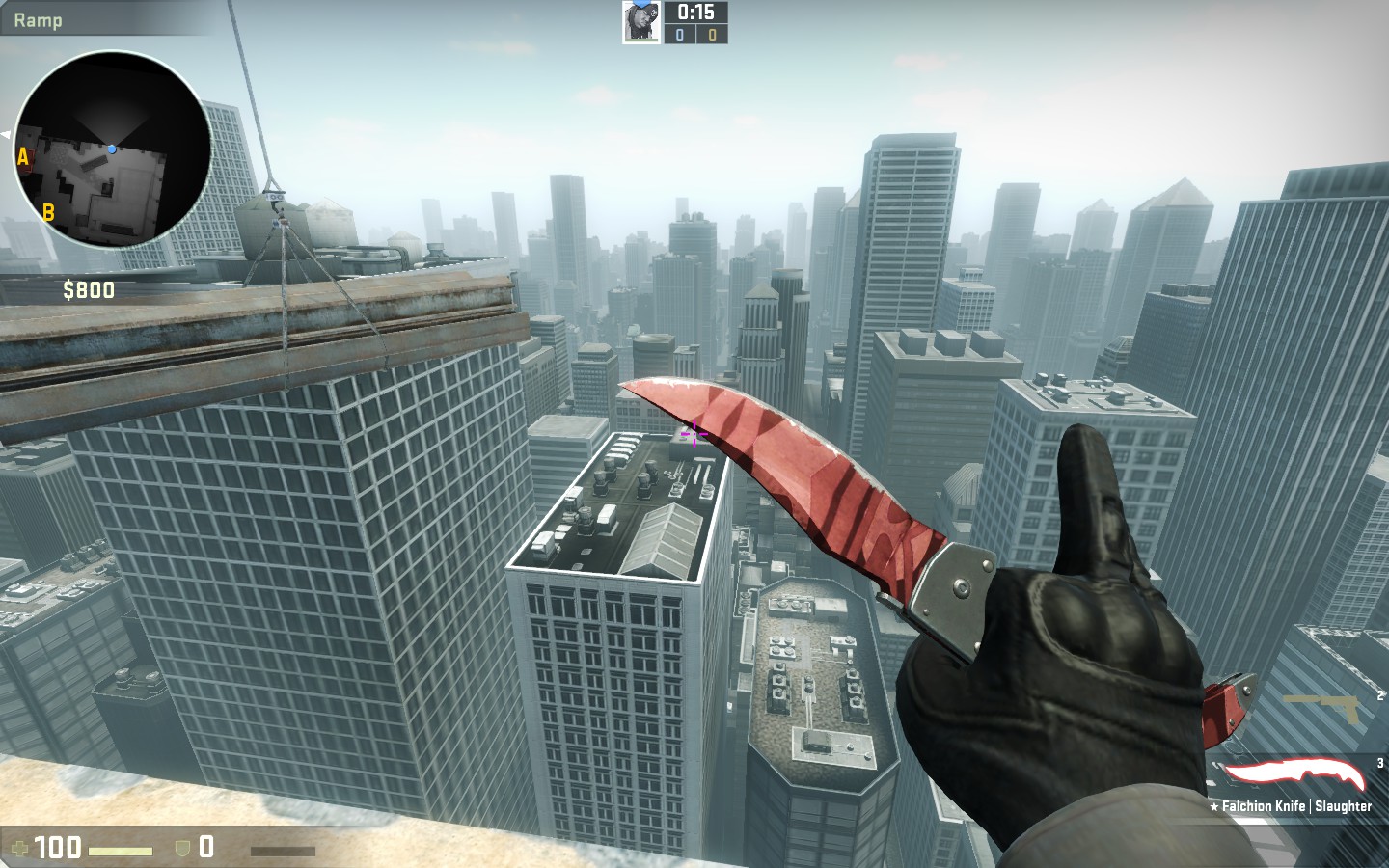 Falchion Knife Slaughter Mw