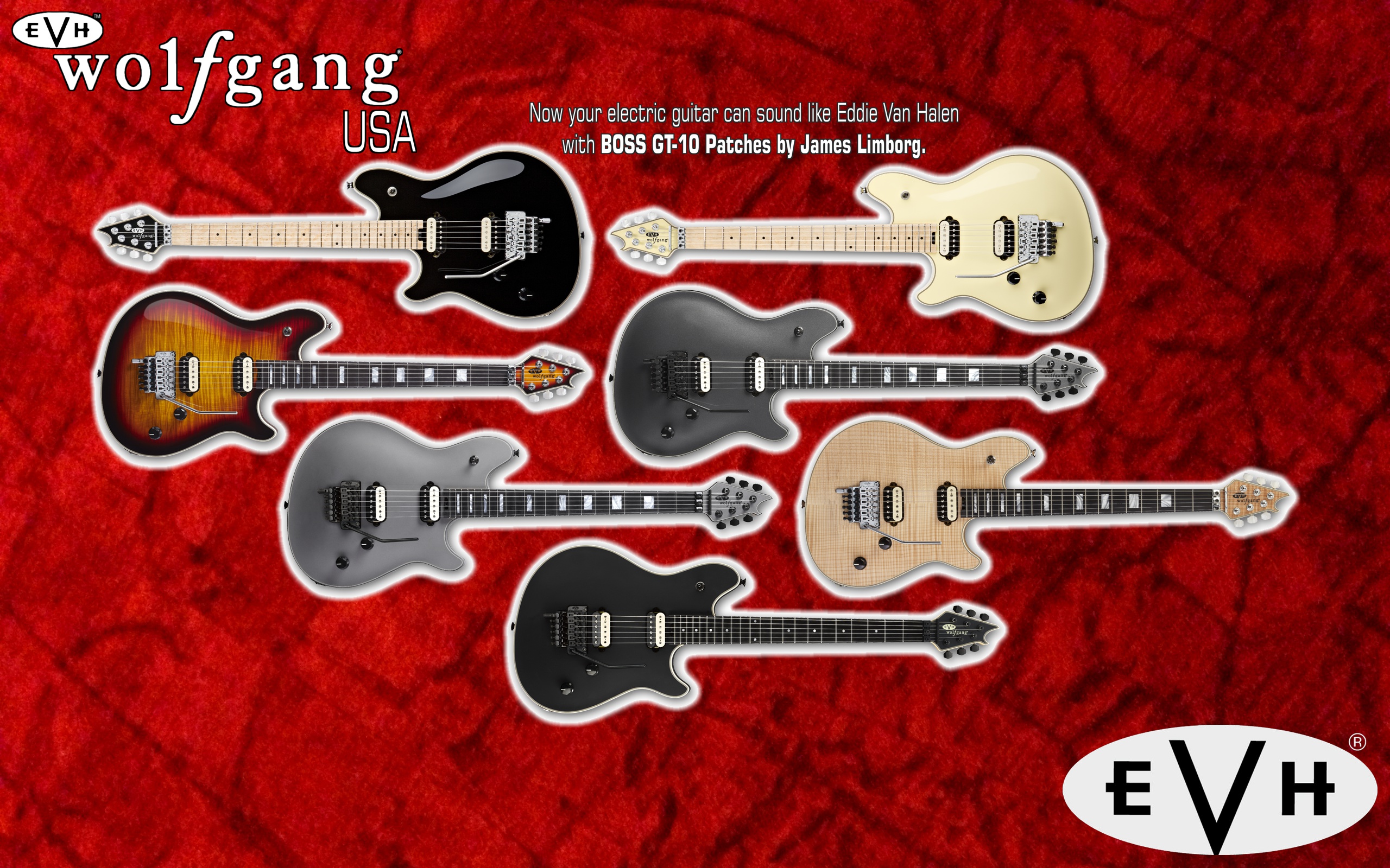 Evh Wolfgang Usa Colors Wallpaper Background