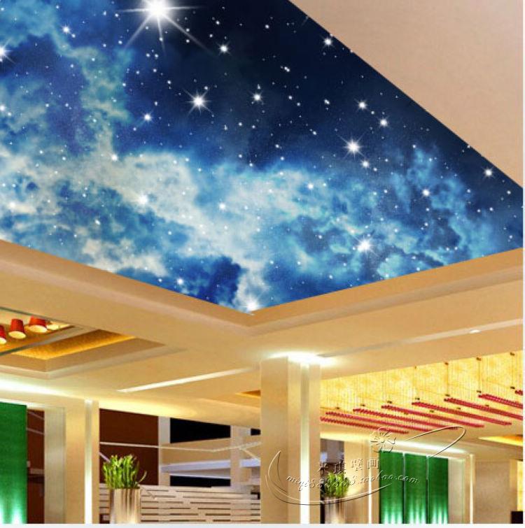 Galaxy Bedroom Ceiling Large Bedroom Ceiling Frescoes