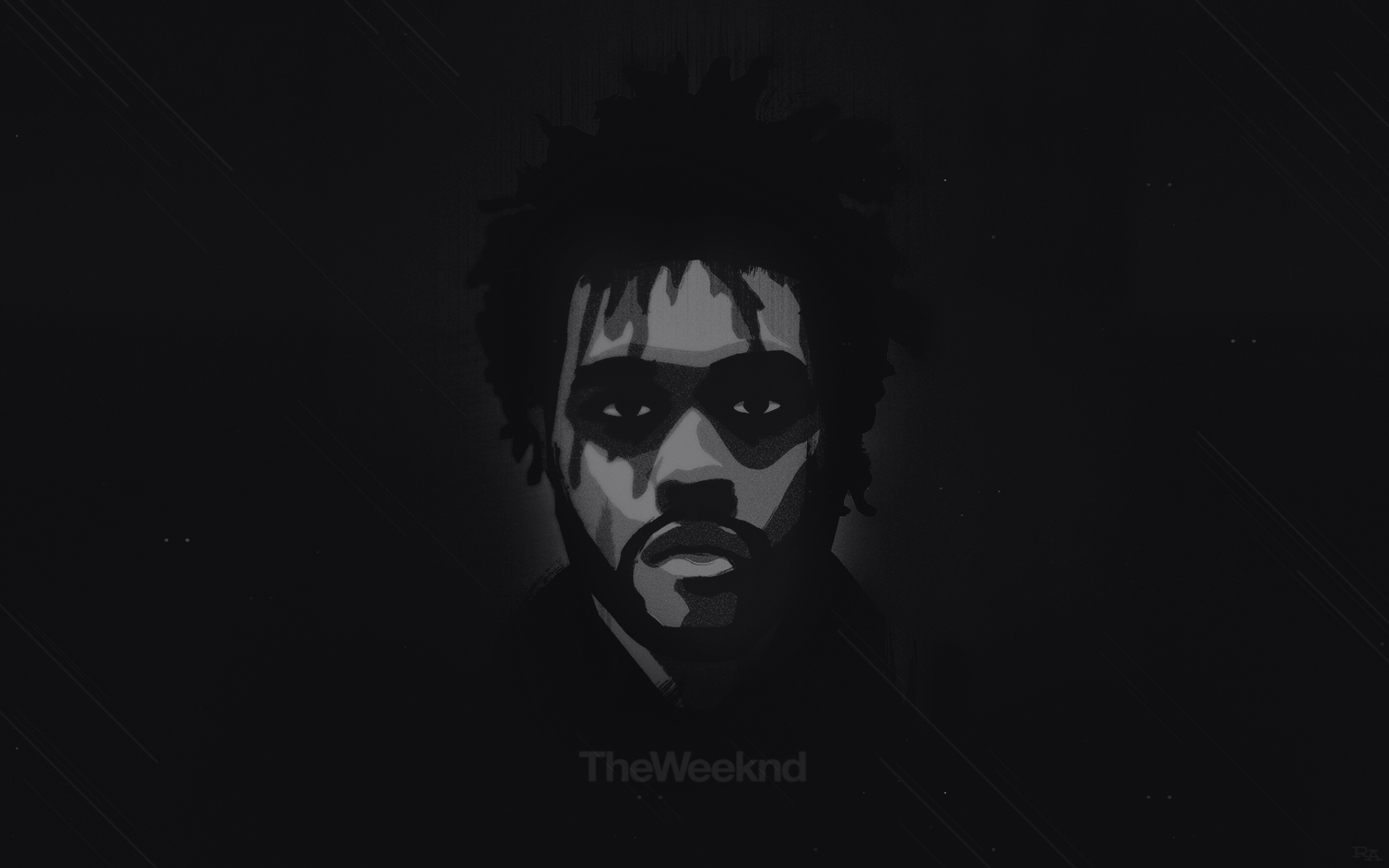 The Weeknd Laptop Wallpaper Top