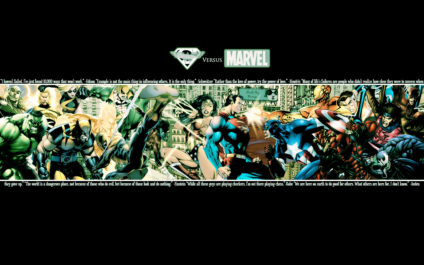 DC Vs Marvel Computer Wallpapers Desktop Backgrounds