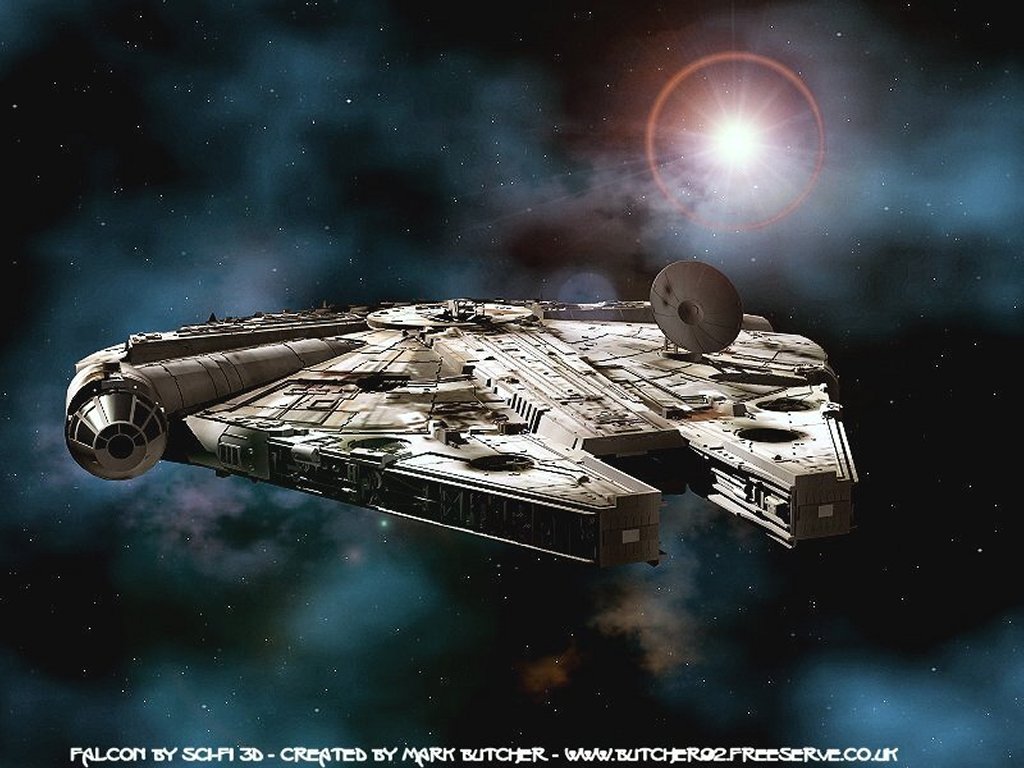 Star Wars Millennium Falcon Wallpaper