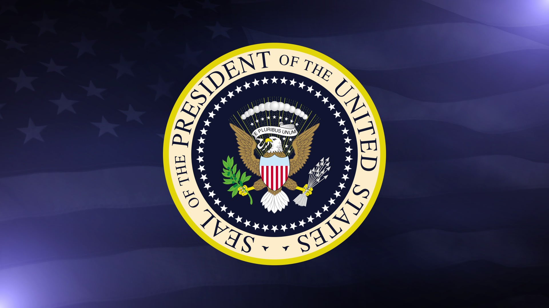 Presidential Seal HD Video Background Loop