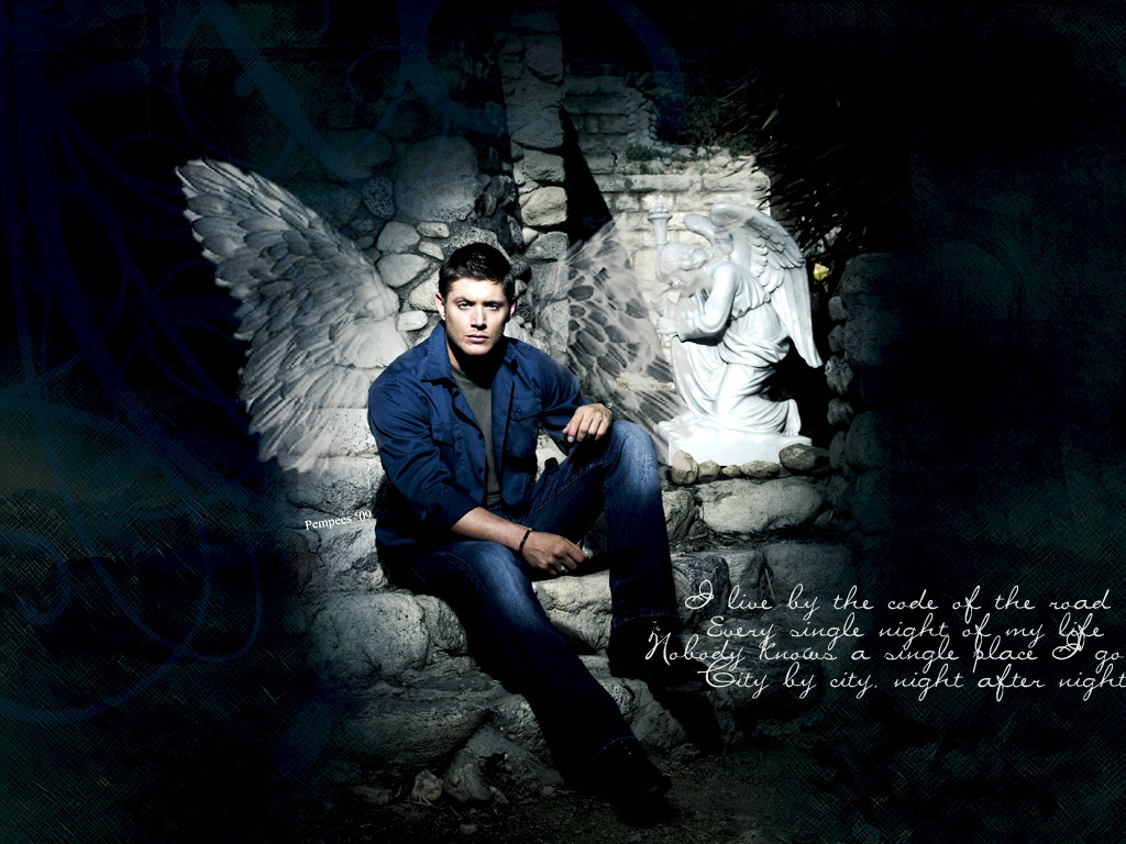 Dean Supernatural Angels Love Wallpaper