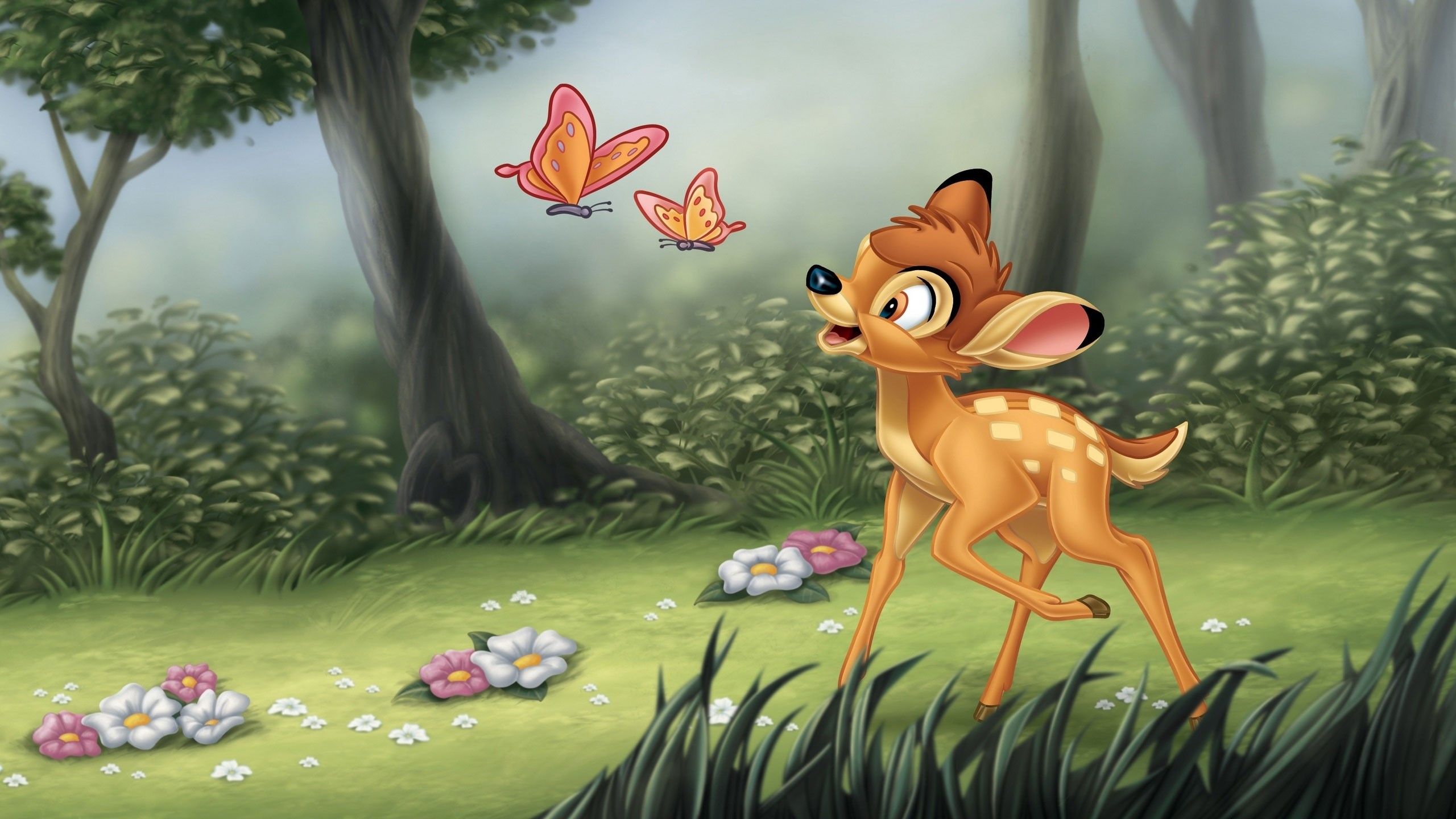Cute Bambi Disney Aesthetic Wallpapers  Cool Cartoon Wallpaper