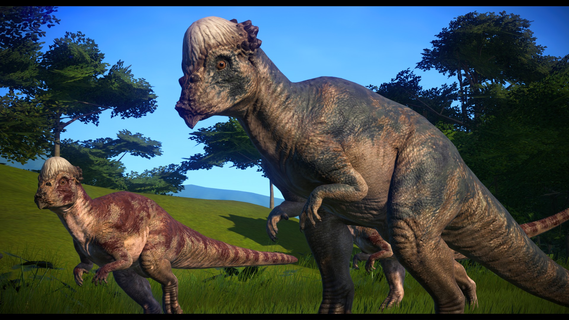 Pachycephalosaurus Male Female Jurassicworldevo