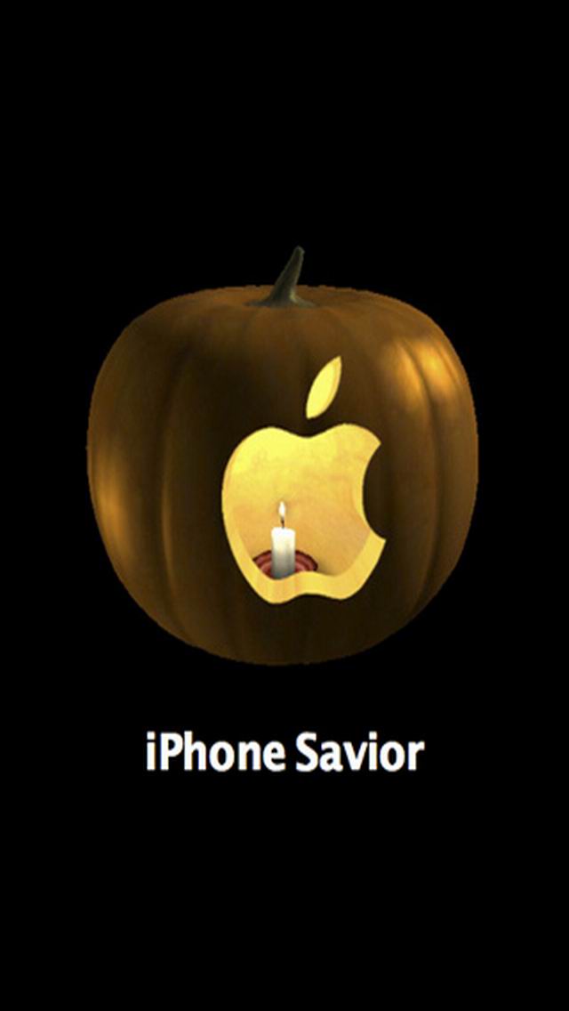 Halloween iPhone5 Wallpaper Pacman