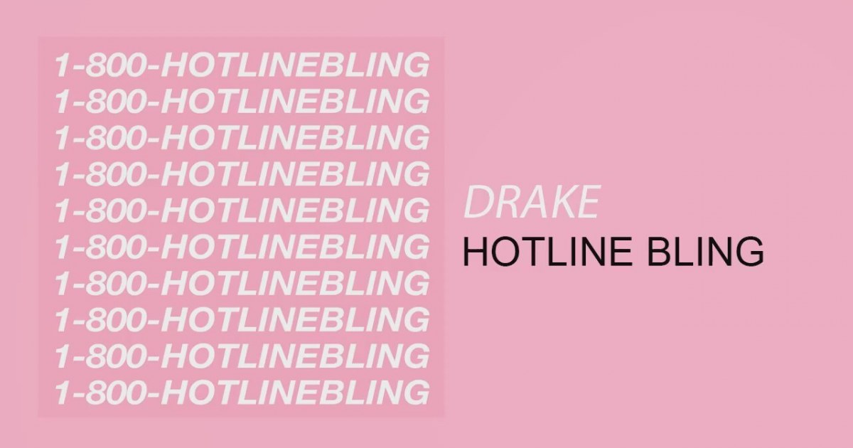 Drake Hotline Bling Zlesene