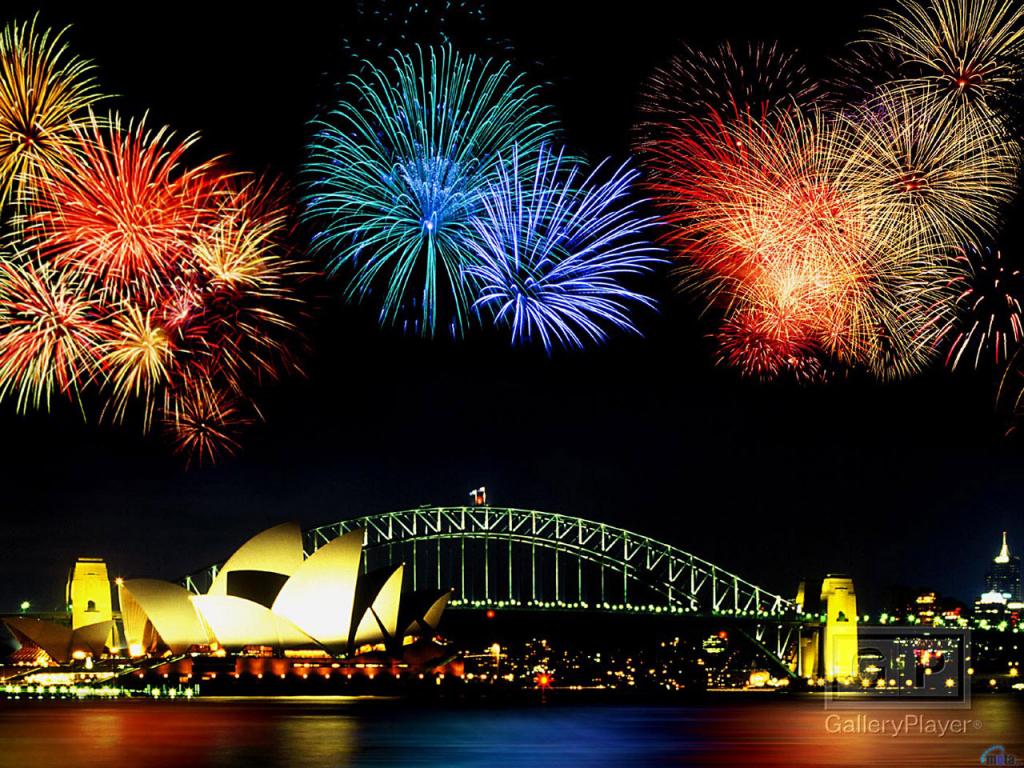 Wallpaper Fireworks In Sydney Australia X