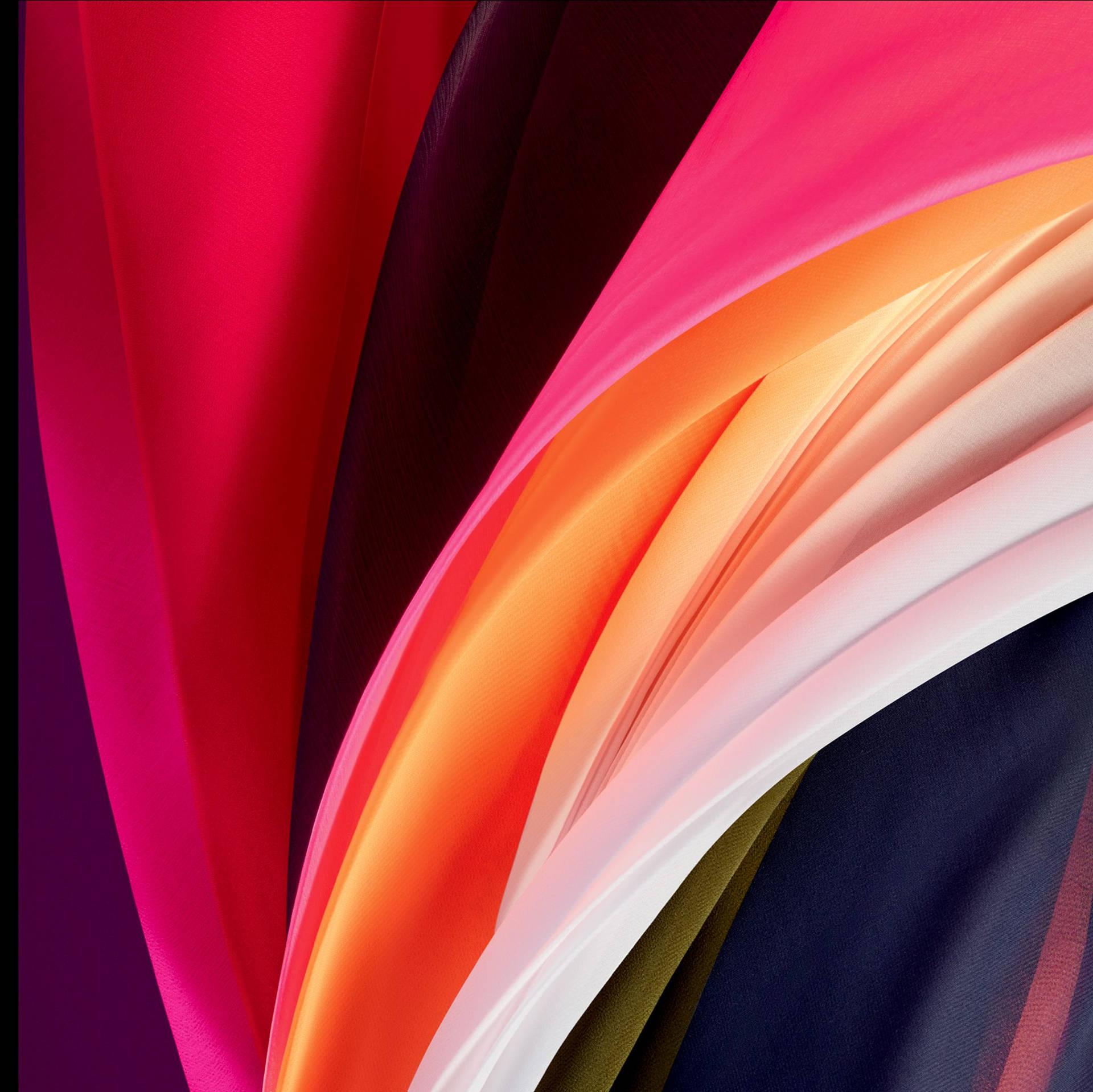 Ios Curved Colors Wallpaper