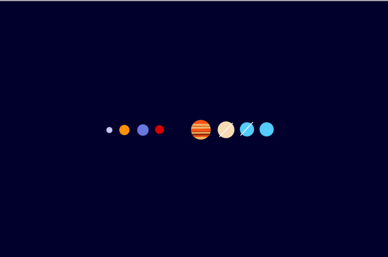Minimalist Wallpaper Of Our Solar System Original Content