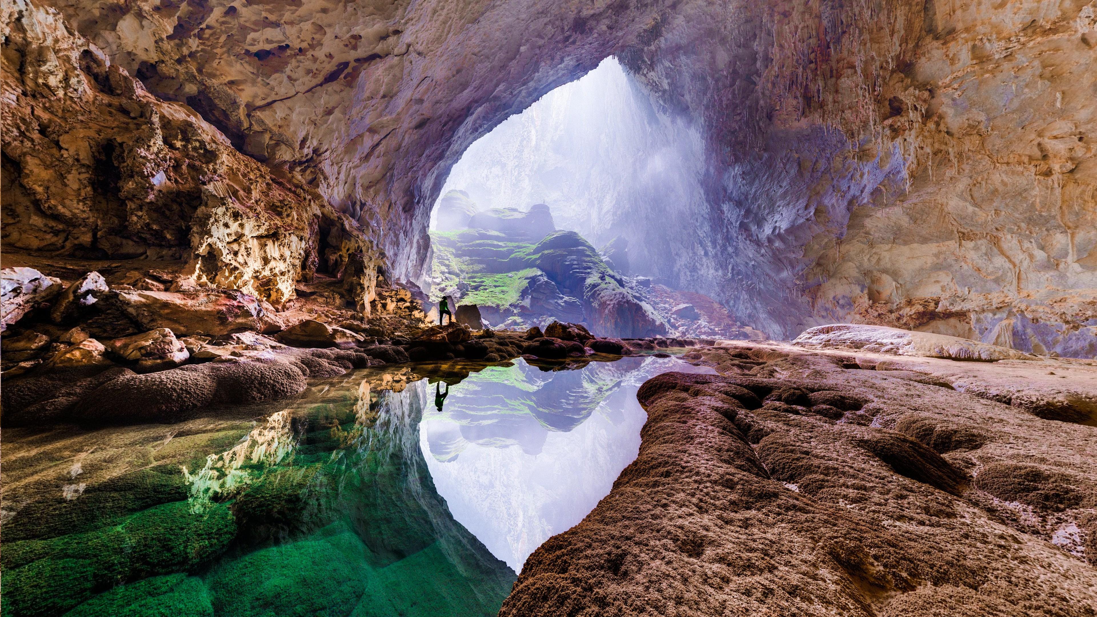Wallpaper Son Doong Vietnam Cave 4k Travel