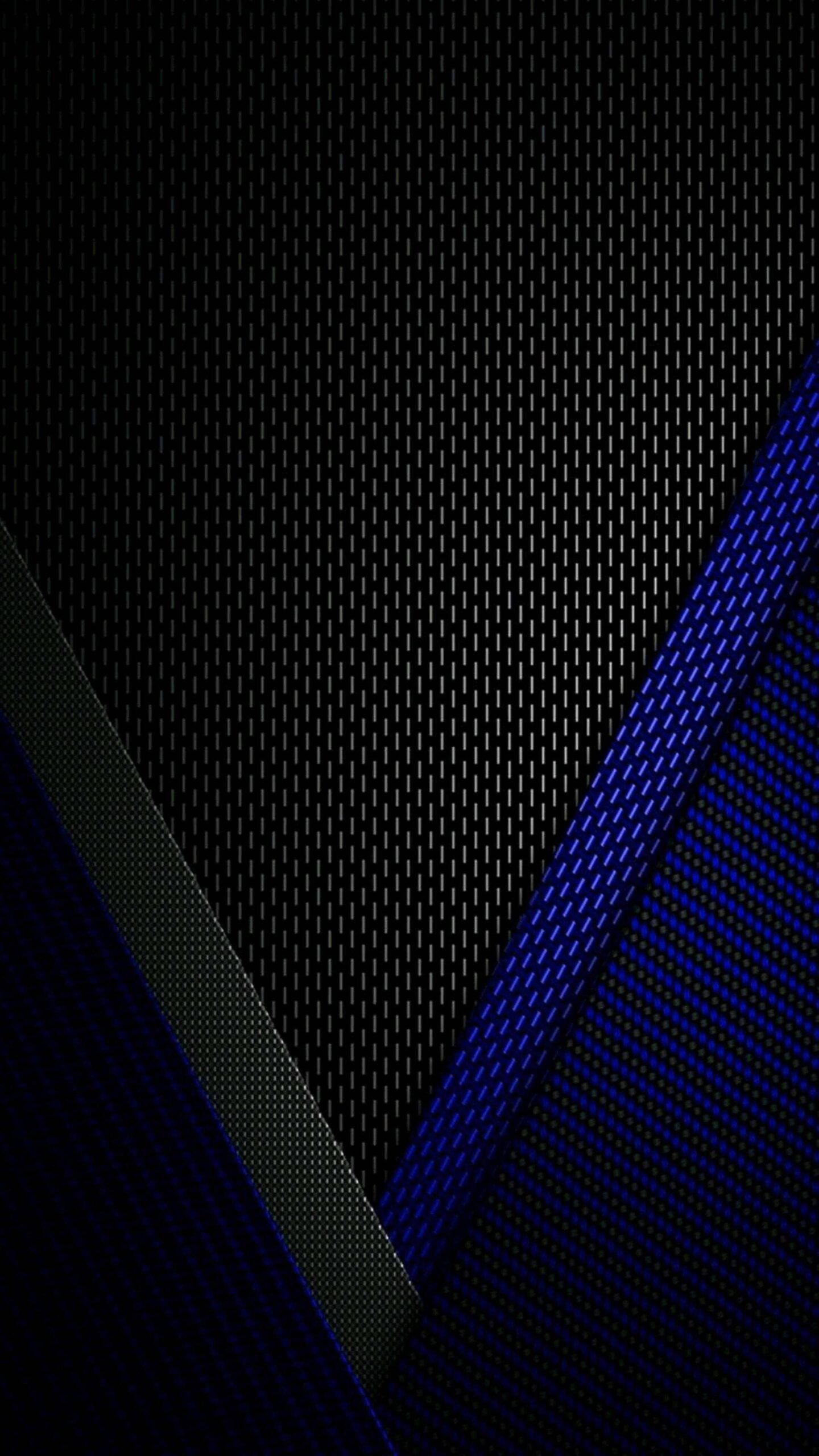 4k iPhone Wallpaper Black Blue Abstract Shape