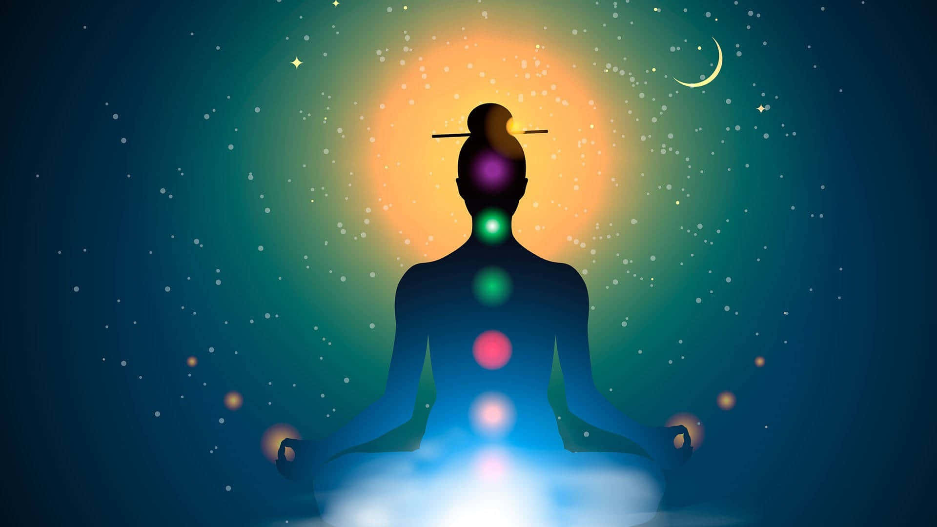 Circle Meditation iPhone Wallpaper