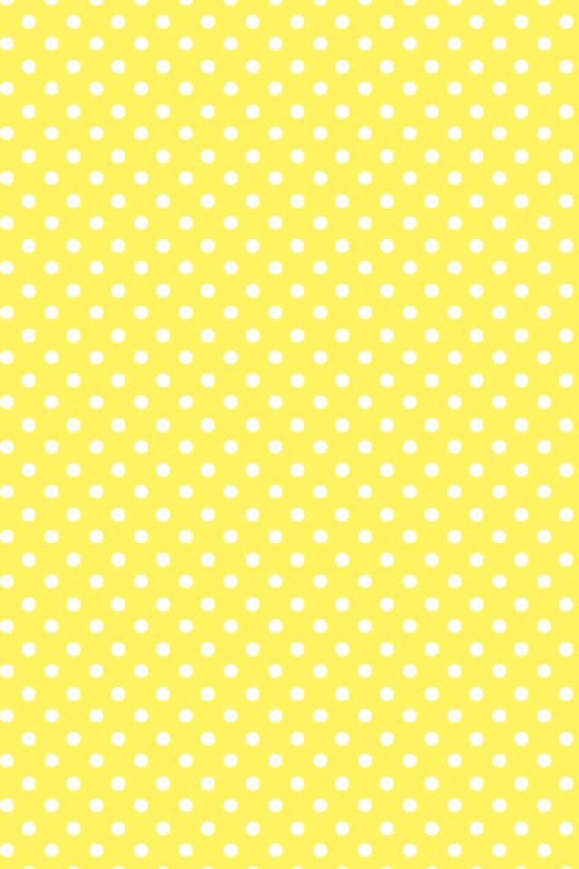 Yellow Polka Dot Wallpaper BirtHDay Dots