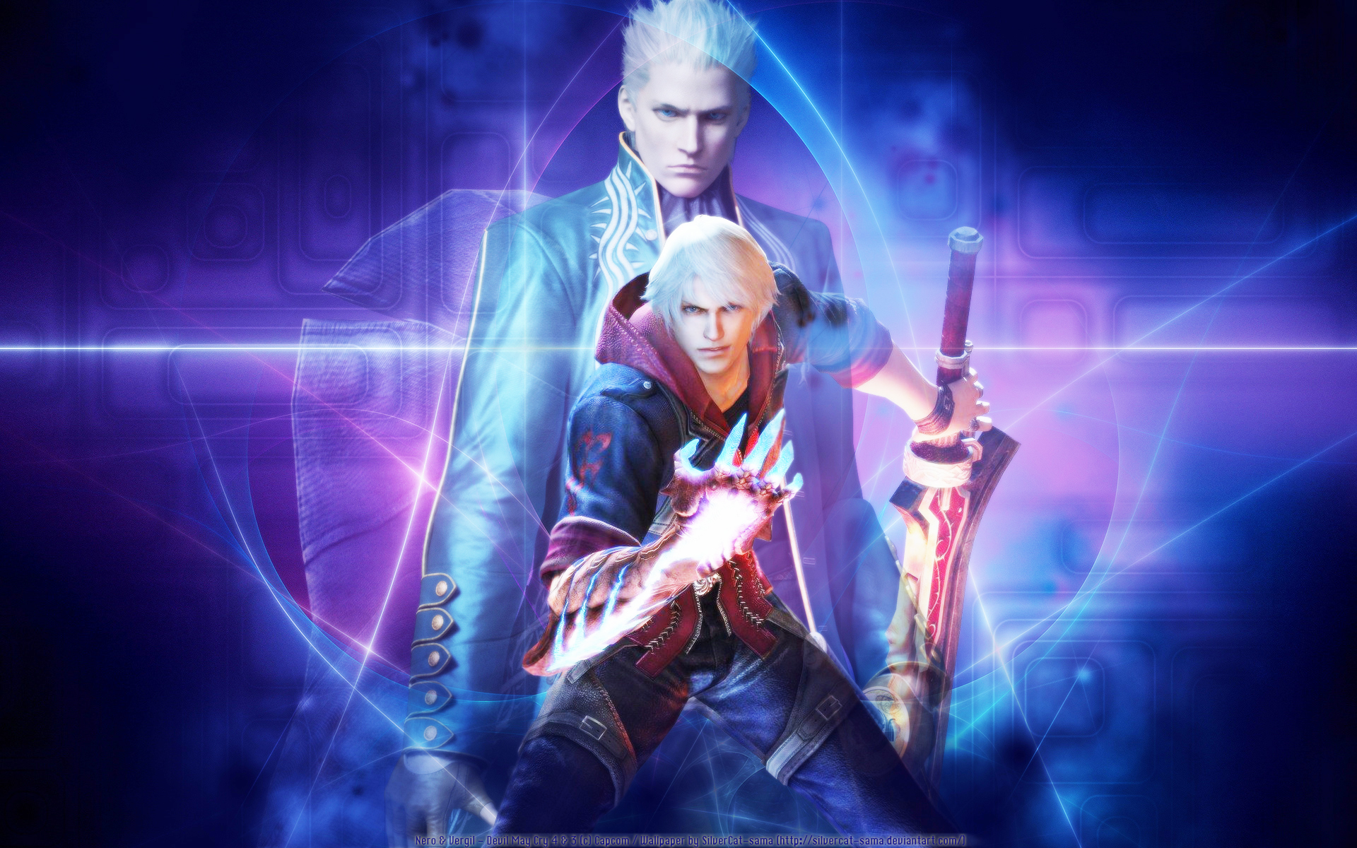 [46+] Devil May Cry Vergil Wallpaper on WallpaperSafari Vergil Devil May Cry 3 Wallpaper
