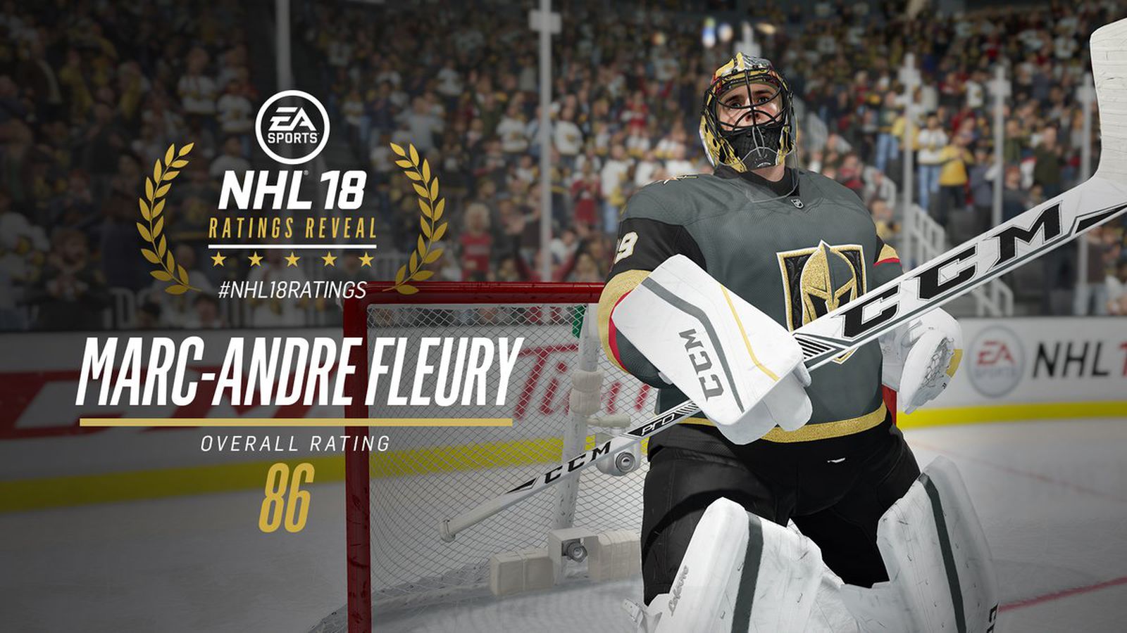 Ea Sports Reveals Marc Andre Fleury Is An Overall In Nhl