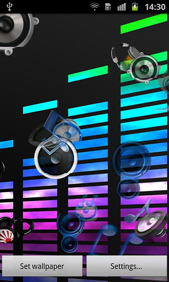 Music Sound Live Wallpaper Screenshots How Does It Look