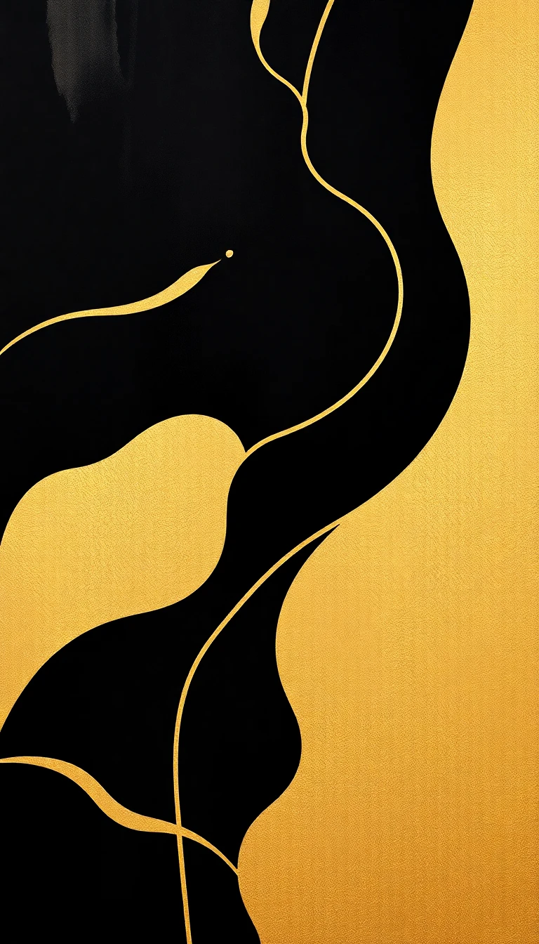 Black And Gold Computer Wallpaper