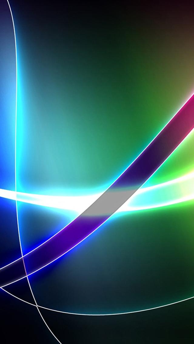 Cool Color Abstract HD Wallpaper For iPhone