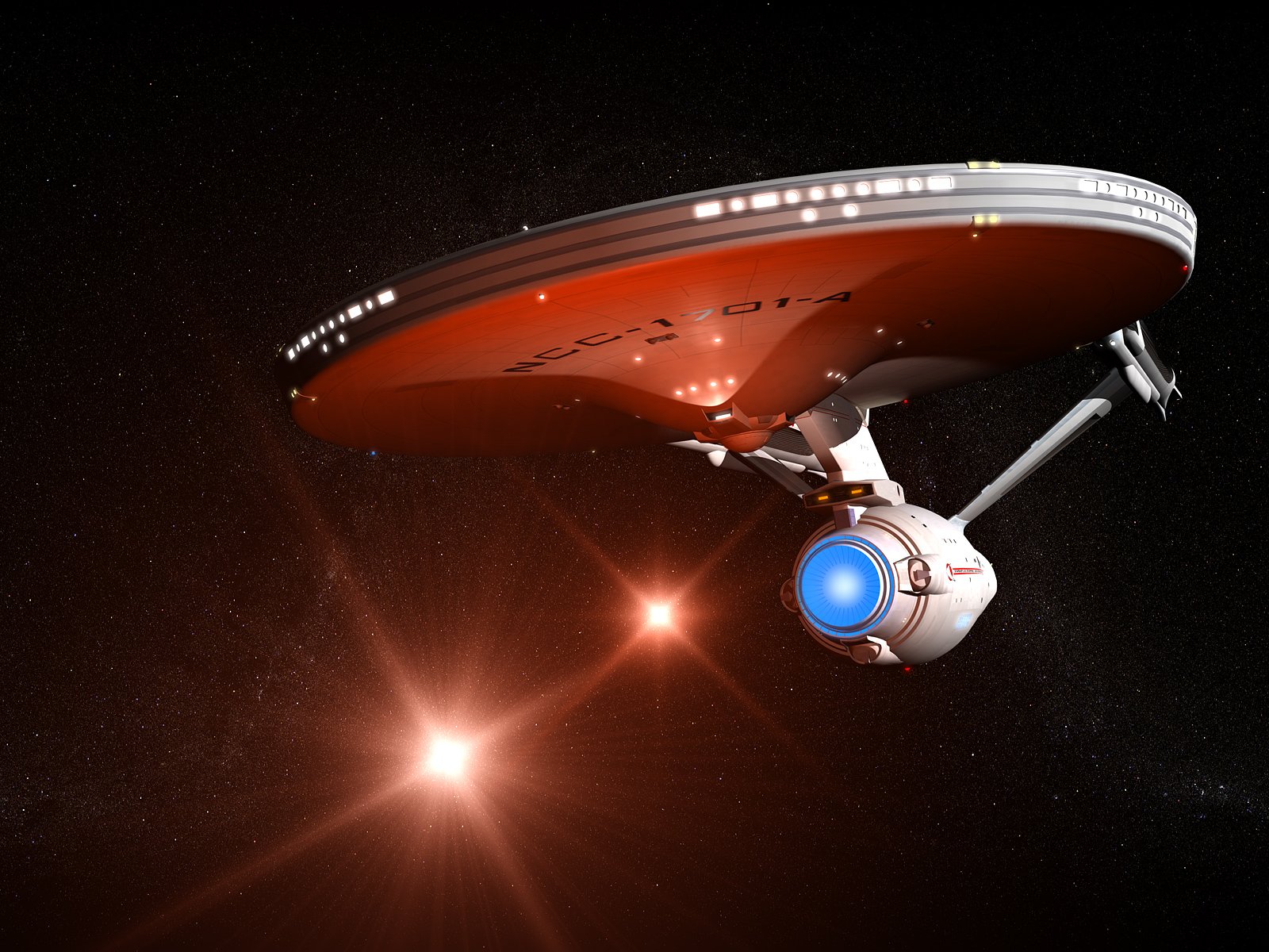 Starship Uss Enterprise 1701a Star Trek Desktop