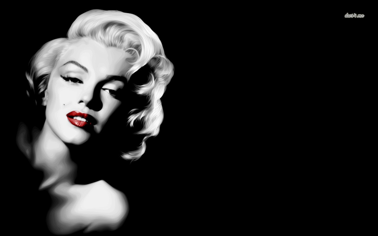 Gangsta Marilyn Monroe Wallpaper HD Desktop Widescreen