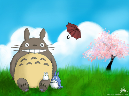 Most Popular Tags For This Image Include Totoro Japanese Kawaii