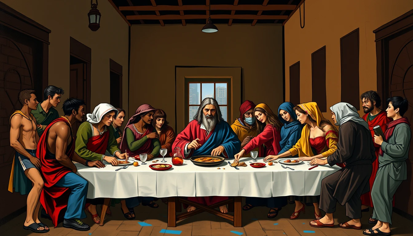 The Last Supper Wallpaper