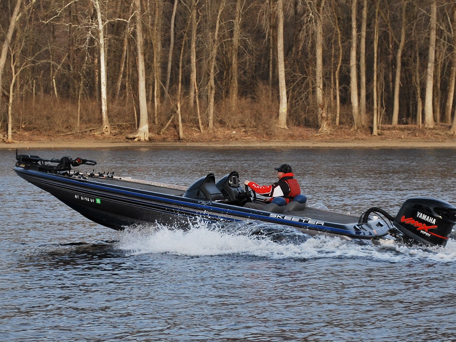 Skeeter Bass Boat Wallpaper I Took My New To The