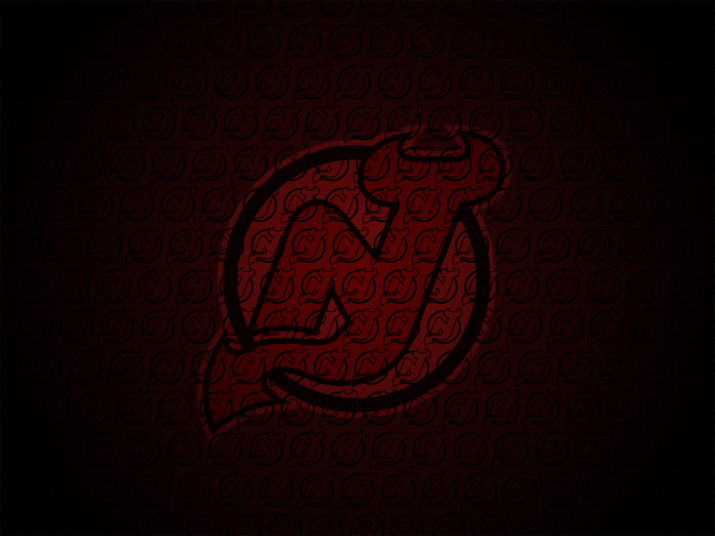 Download Glittery New Jersey Devils Logo Wallpaper
