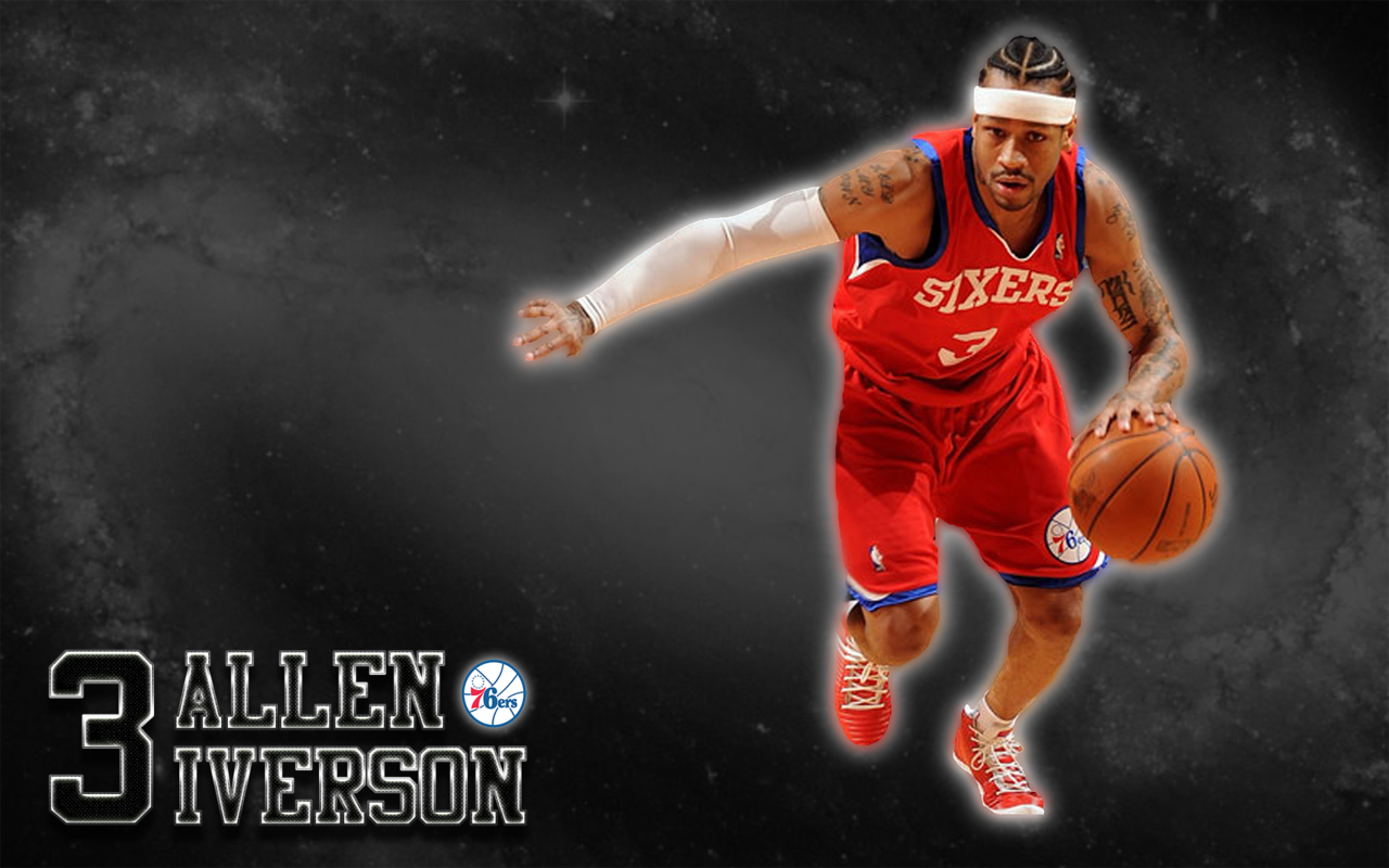 Allen Iverson Philadelphia 76ers Wallpaper By Jaidynm
