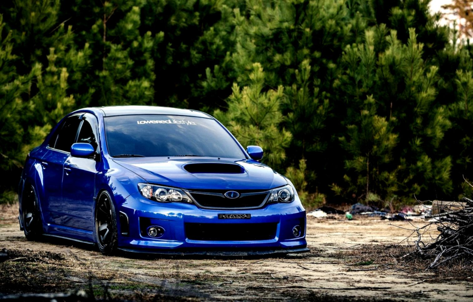 Subaru Impreza Wrx Sti Car Tuning Wheels Wallpaper