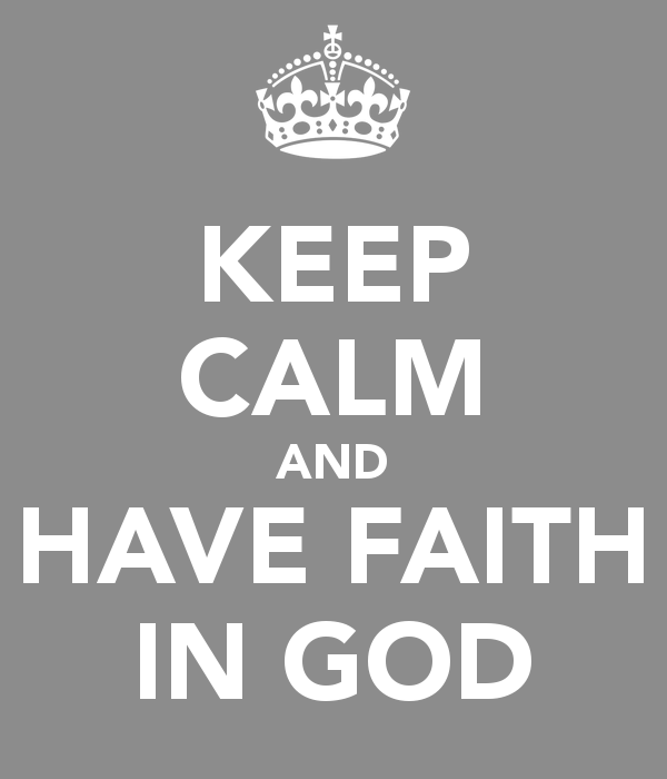 Have Faith In God Wallpaper Calm And
