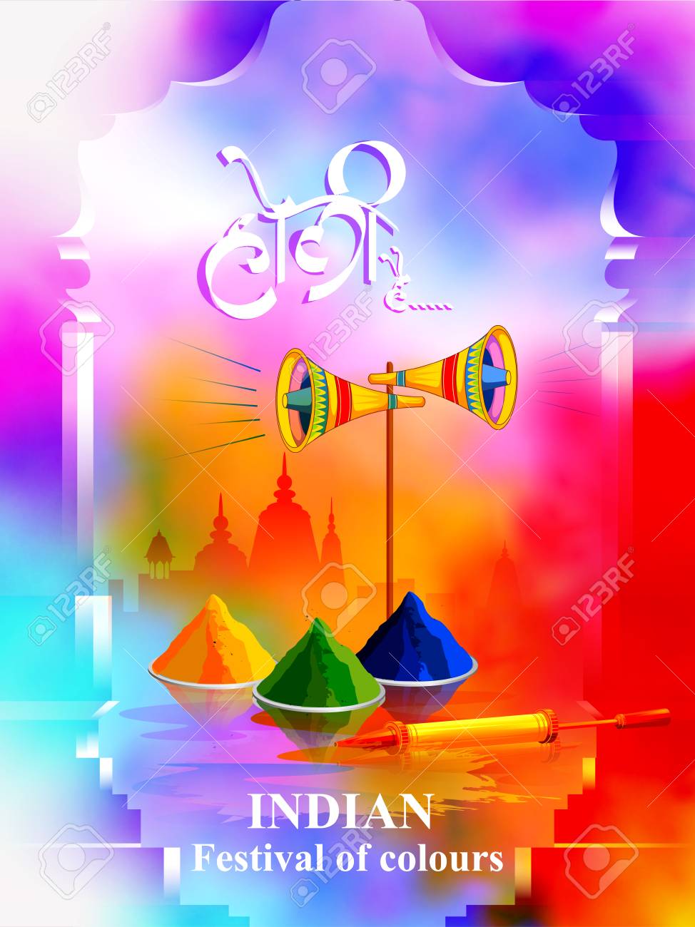 Free download India Festival Of Color With Hindi Text Holi Hain Meaning  Happy [974x1300] for your Desktop, Mobile & Tablet | Explore 39+ Holi  Background | Holi Wallpaper, Animated Happy Holi Wallpaper,