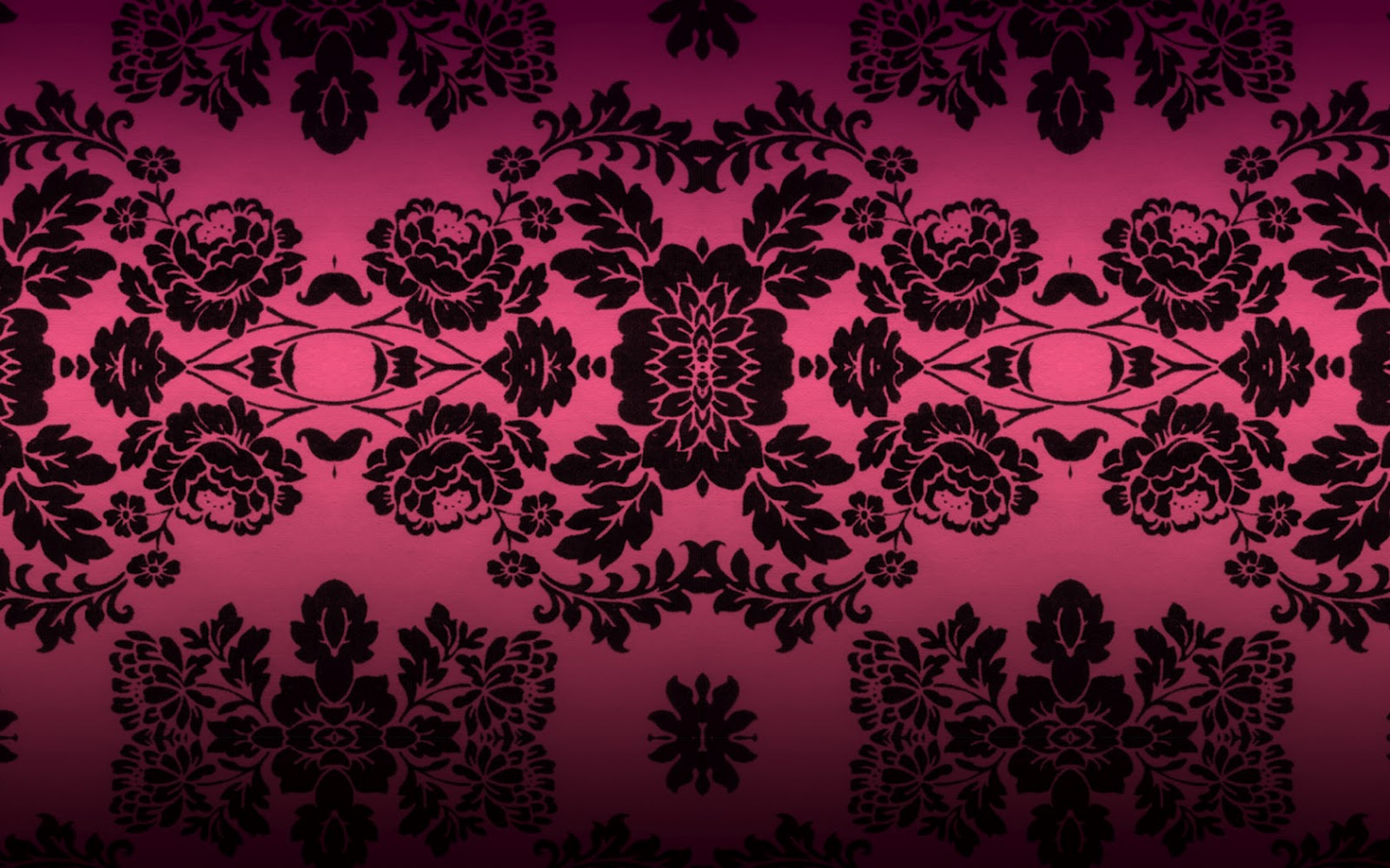 Hot Pink And Black Desktop Background