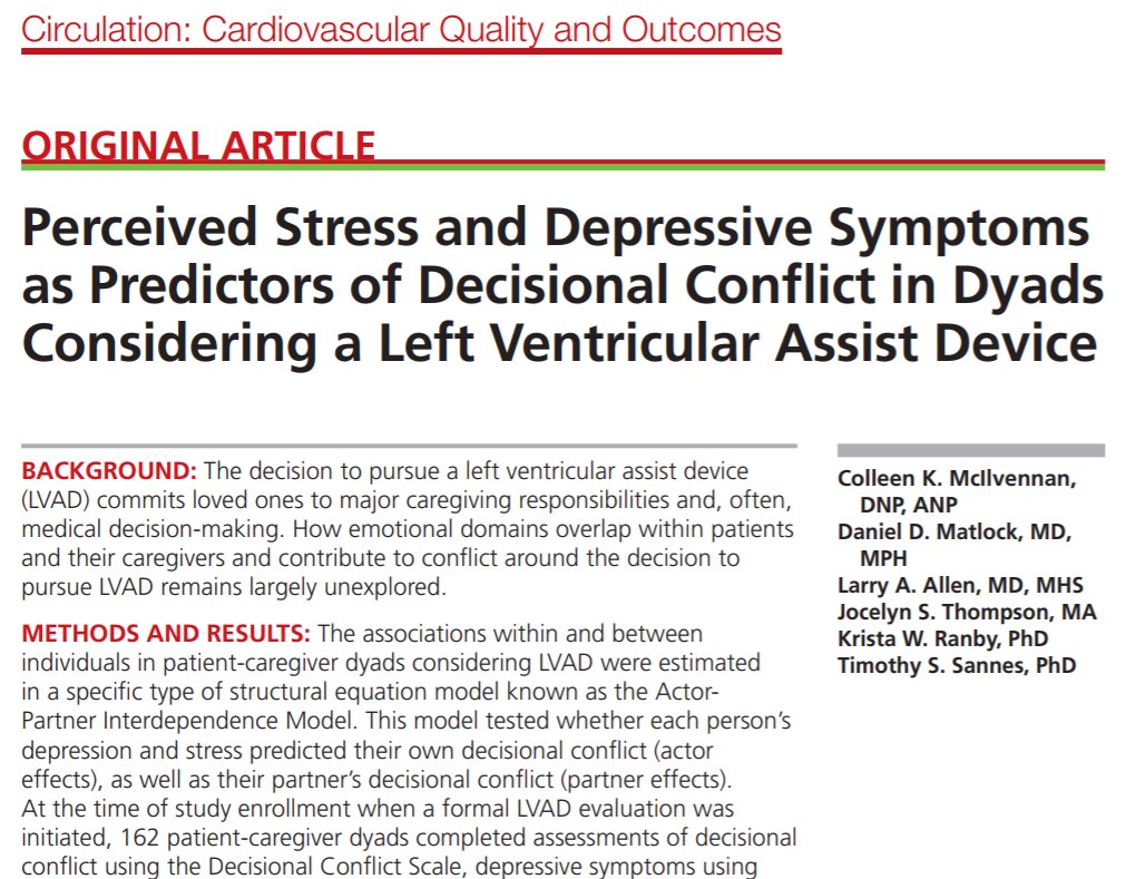 I Decide Lvad On Another Publication Circoutcomes
