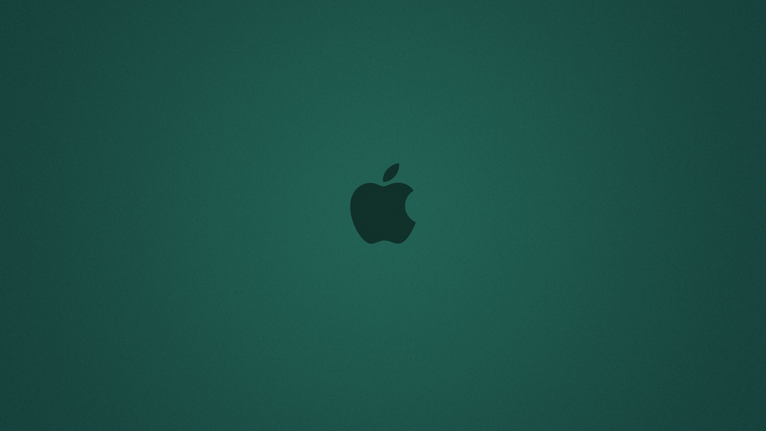 Cyan Apple Background Desktop Pc And Mac Wallpaper